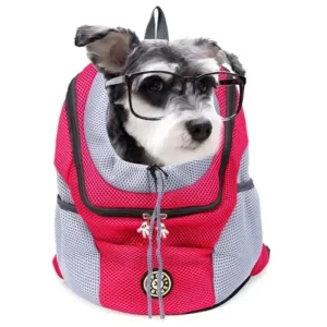 Backpack Dog Travel Bag Double Shoulder Portable
